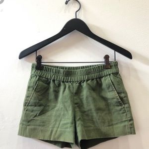 J. Crew “Boardwalk” Green Shorts size 10